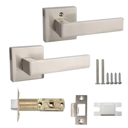 Aluminium Door Handle Plate Simple Style New 2021 Door Handle Plate Key Lock multi point lock