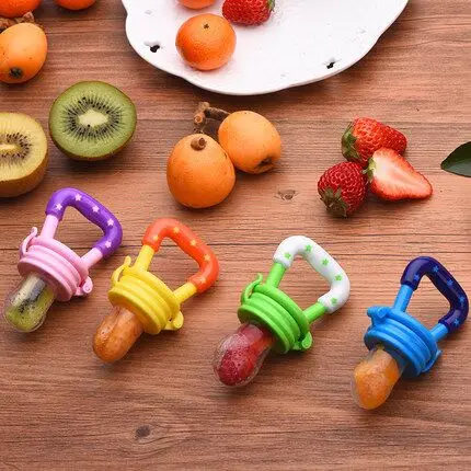 hot sale infant fruit feeder pacifier  baby food feeder