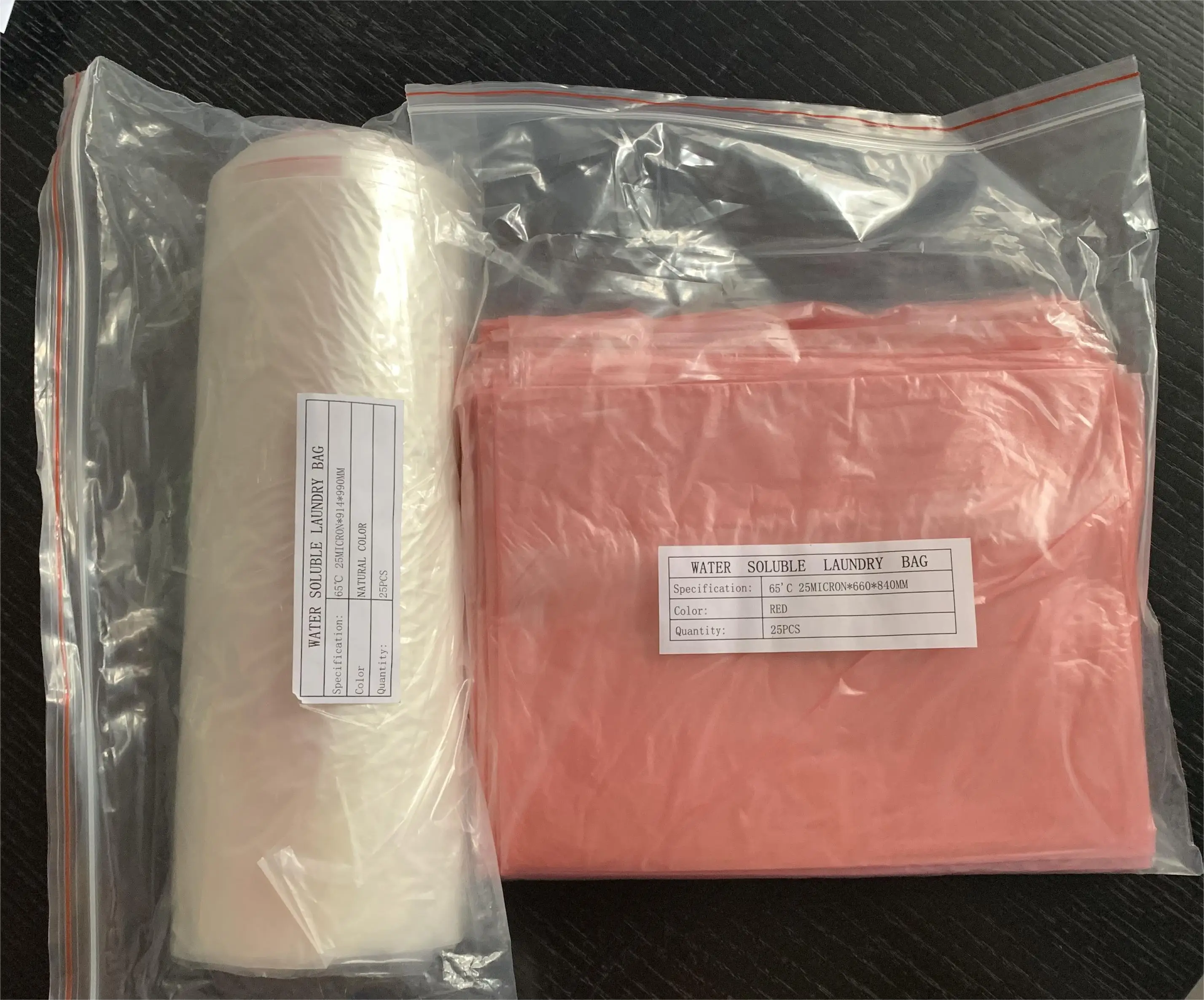 Экологические противоинфекционные мешочки хорошего качества для больниц/отелей, водорастворимый медицинский мешок