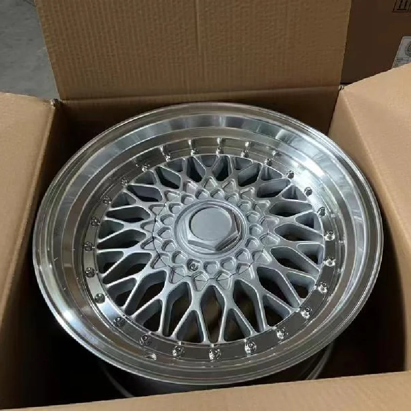 Best Selling 15 16 17 18 19 Inch Pcd 4/5X114.3 4/5x100  Silver Casting Alloy Wheels Car Rims With Et30-45