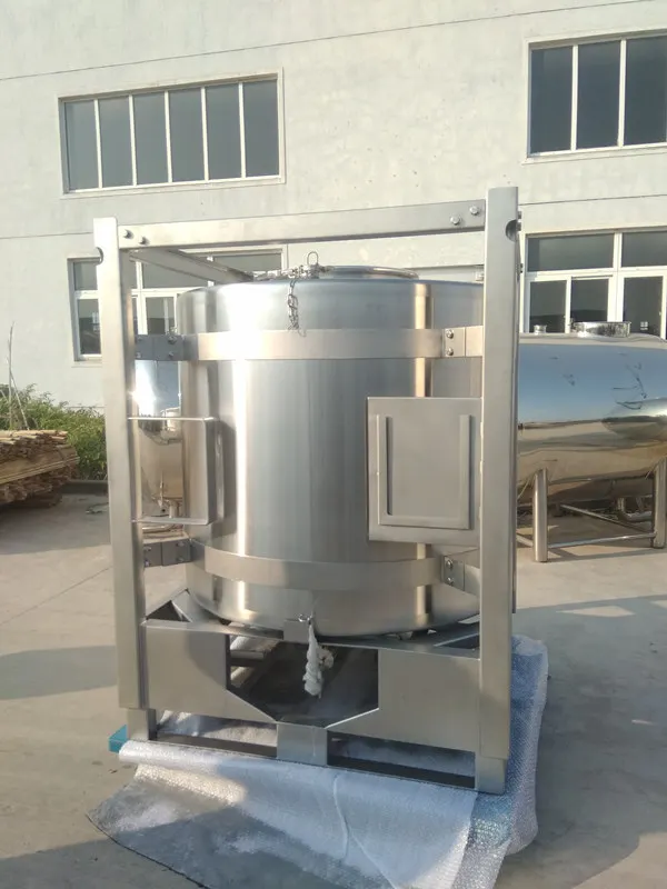 Stainless steel IBC tank for package