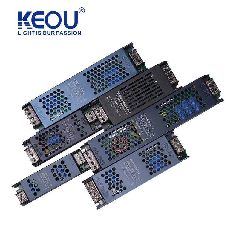 New Design Wholesale Hot Sale Input 100-260V 60W 100W 200W 300W 12V Driver For Led Light