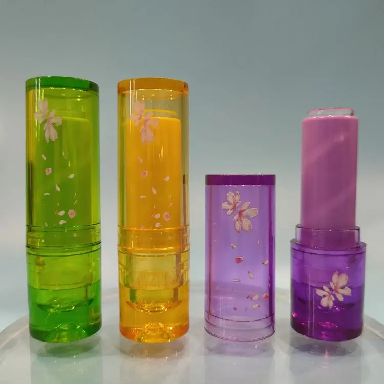 wholesale high quality custom lipstick tube,empty lip balm tube,clear lipstick tube makeup tube