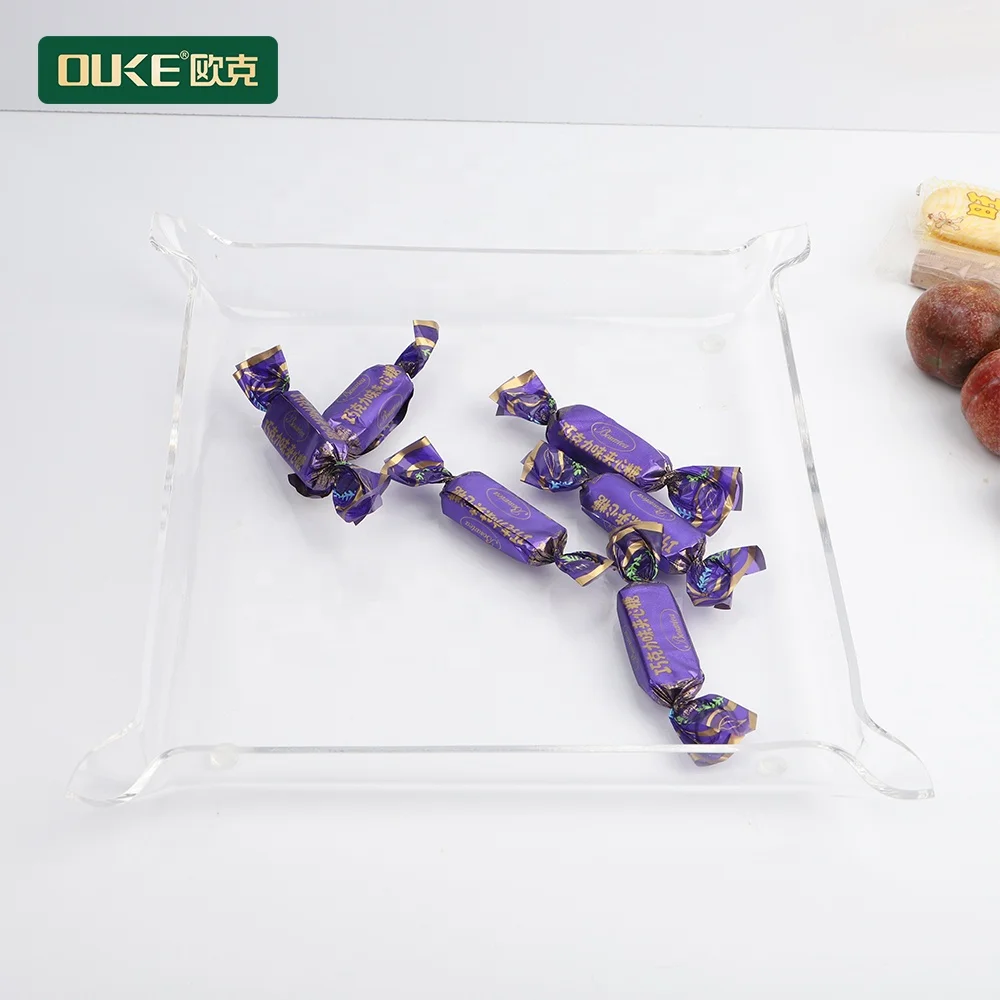Custom Acrylic trays acrylic food trays acrylic serving trays