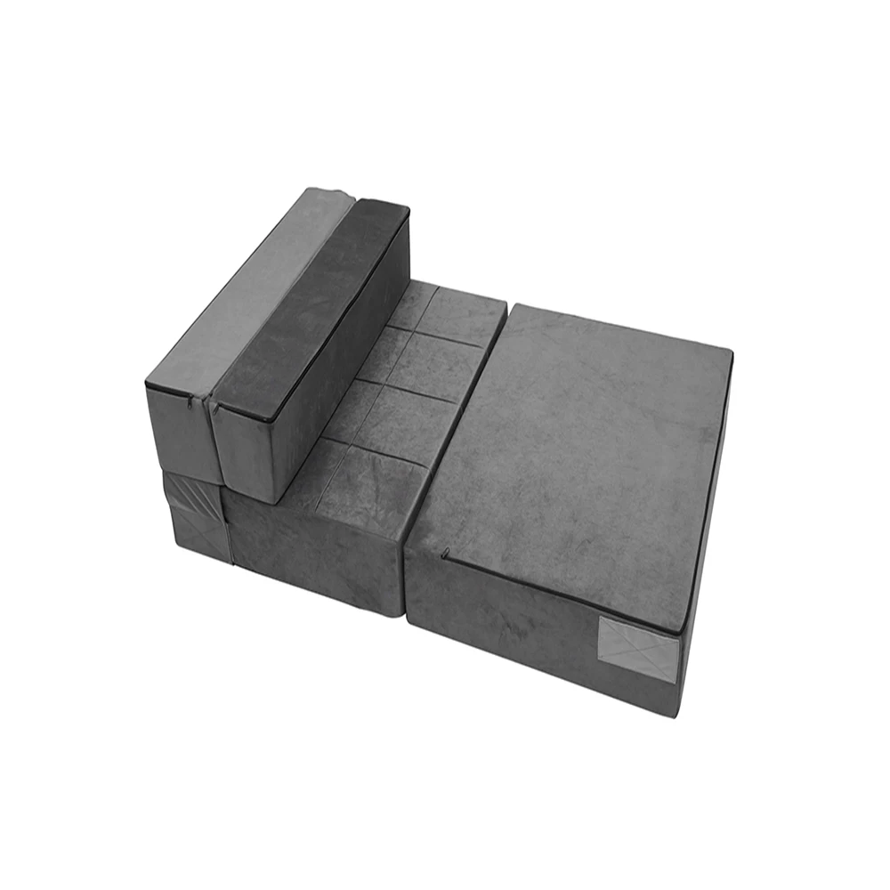 Simple Design apartment furniture factory price Folding sofa cum bed mattress