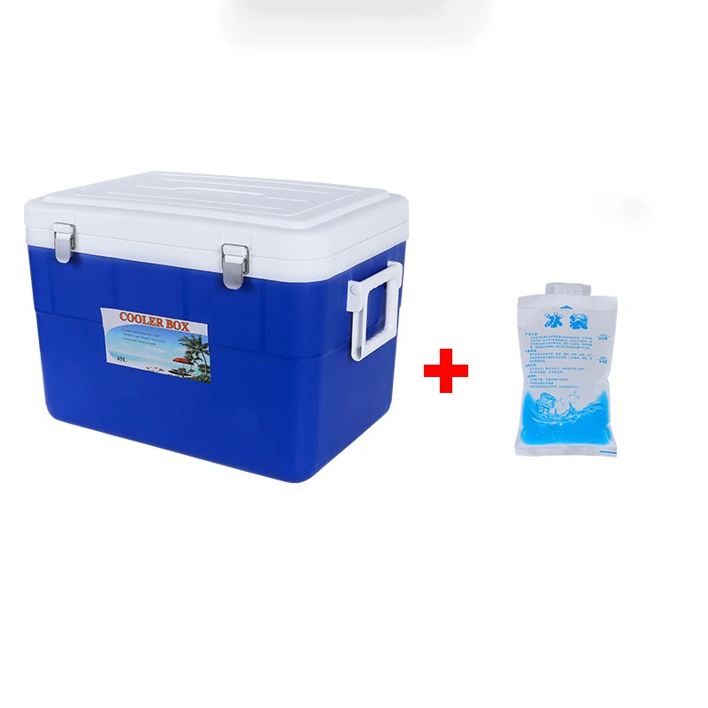 Wholesale Cooler Box Portable Plastic Ice Cooler Box For Picnic Beverage And Food