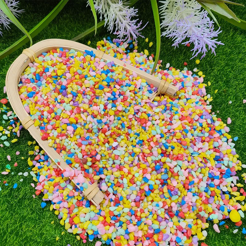 Quality Best Selling Color Gravel Stone Colored Aquarium for Landscaping