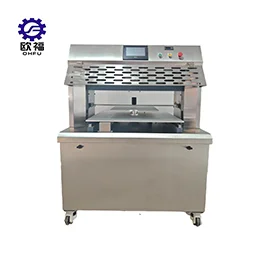 Efficiency Automatic Cutter Cake Slicer Automatic Machine Small Cake Dessert Making Machine for Bakery Shop