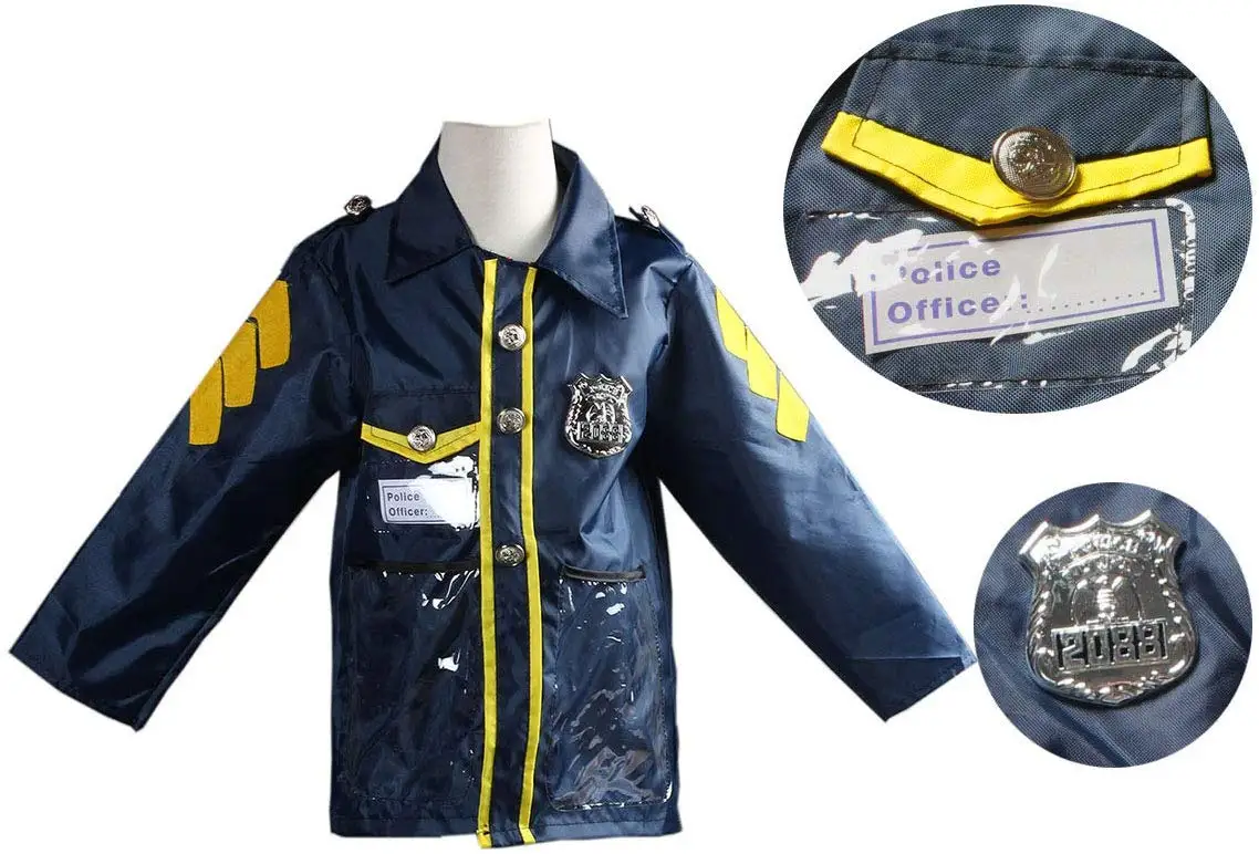Костюм на Хэллоуин Детский полицейский Косплей