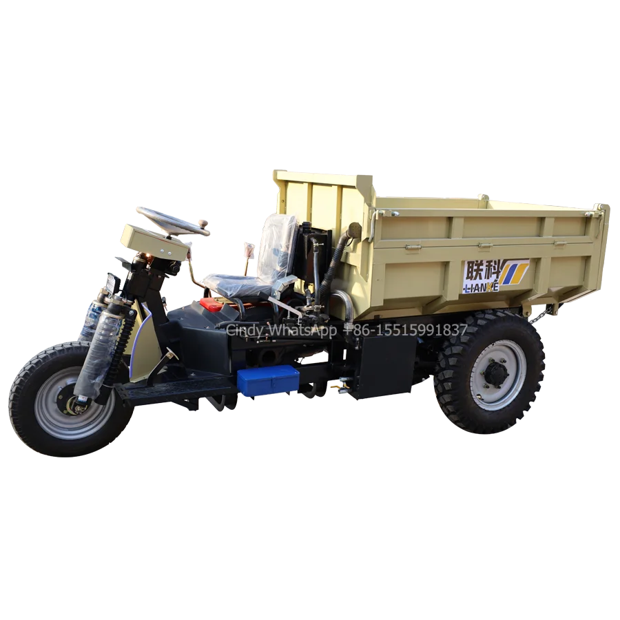 LK270D cargo van mining dumper diesel,rear axle diesel tricycle,mini tipper diesel
