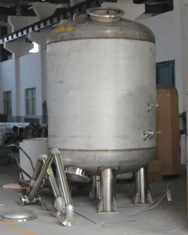 Ace Factory Custom Made Stainless Steel 100-100000 sanitary Stainless steel  vertical  Marine Hydrophore Pressure Water Tank