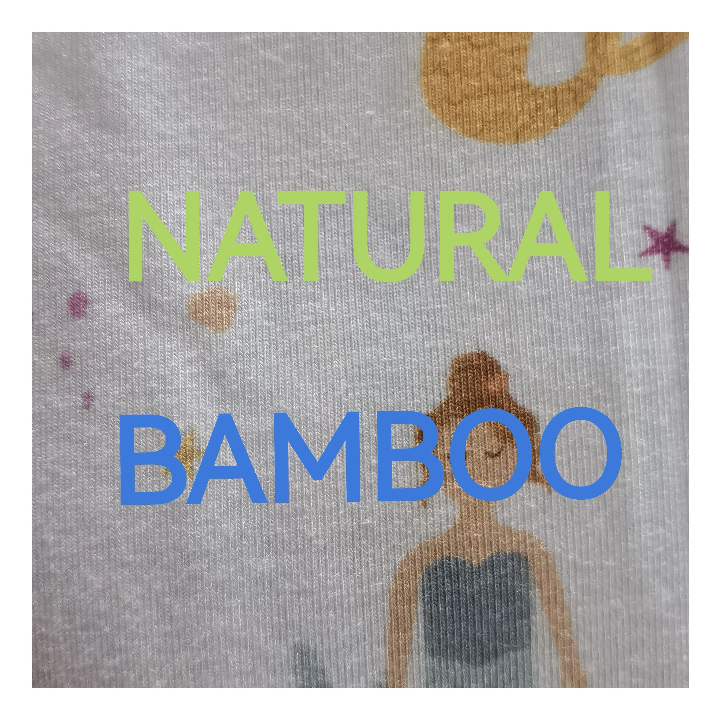 BEIYING 200gsm Anti-Bacterial Bamboo viscose spandex ink jet digital print baby bodysuit fabric clothing