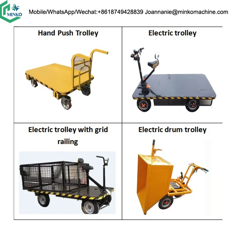 Tolley cart powered electric cargo trolley cart 1000kg 1500kg loading weight cargo trolley platform warehouse electric cart