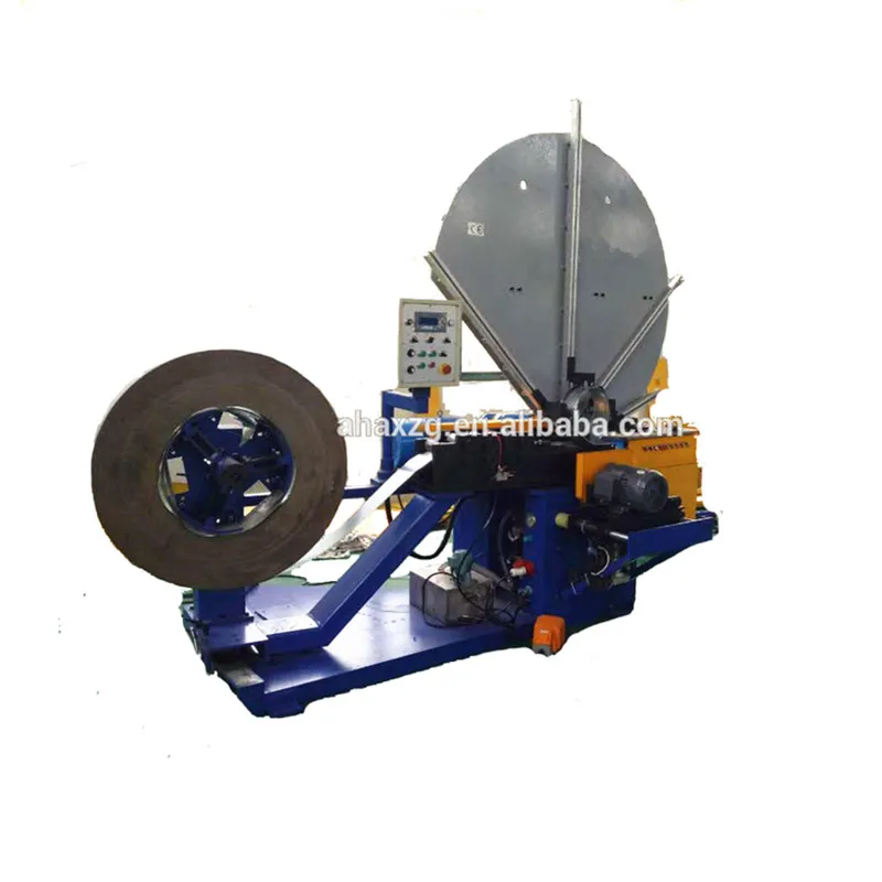 round ventilation duct production equipment spiral duct production line