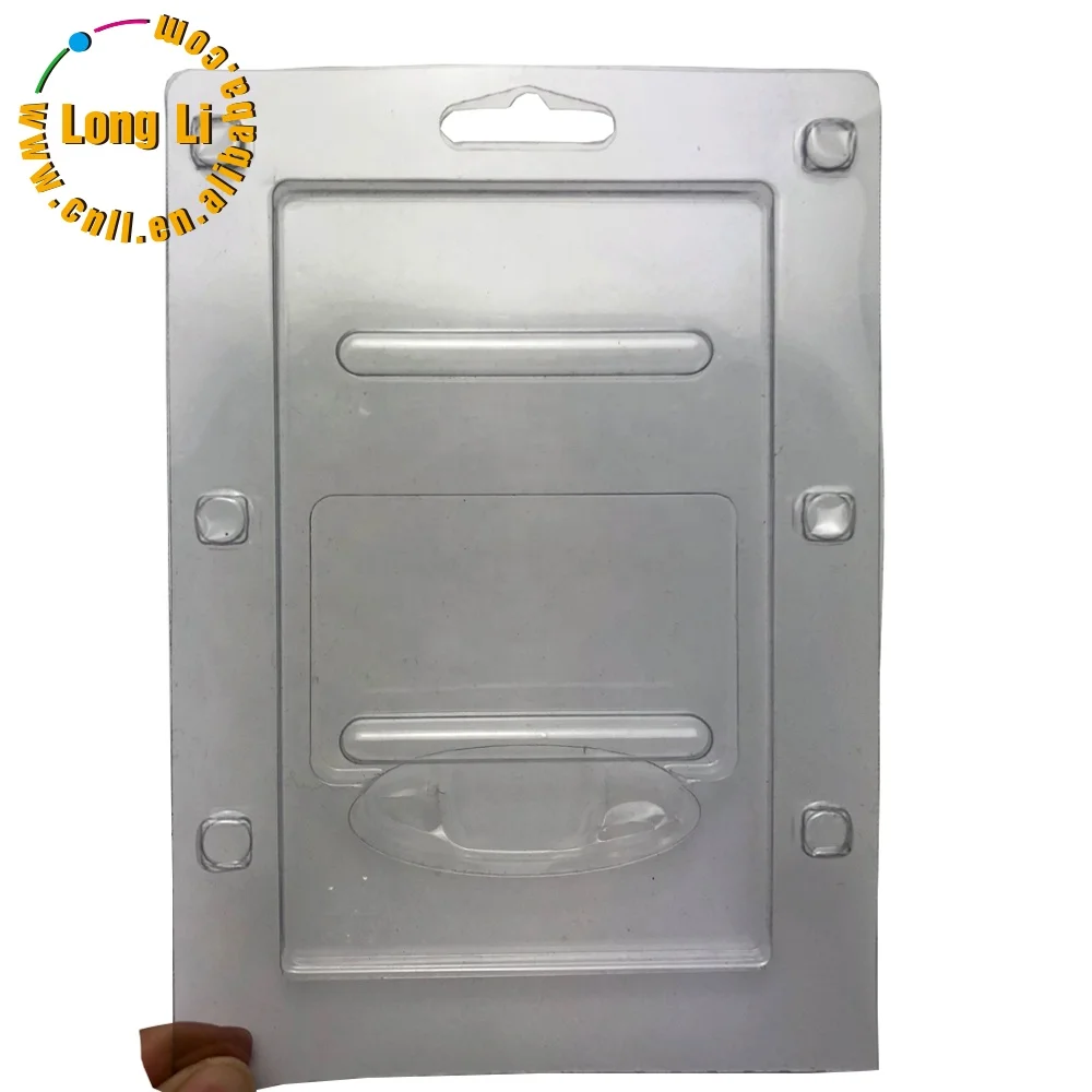 Customized transparent clear pvc blister plastic clamshell packaging