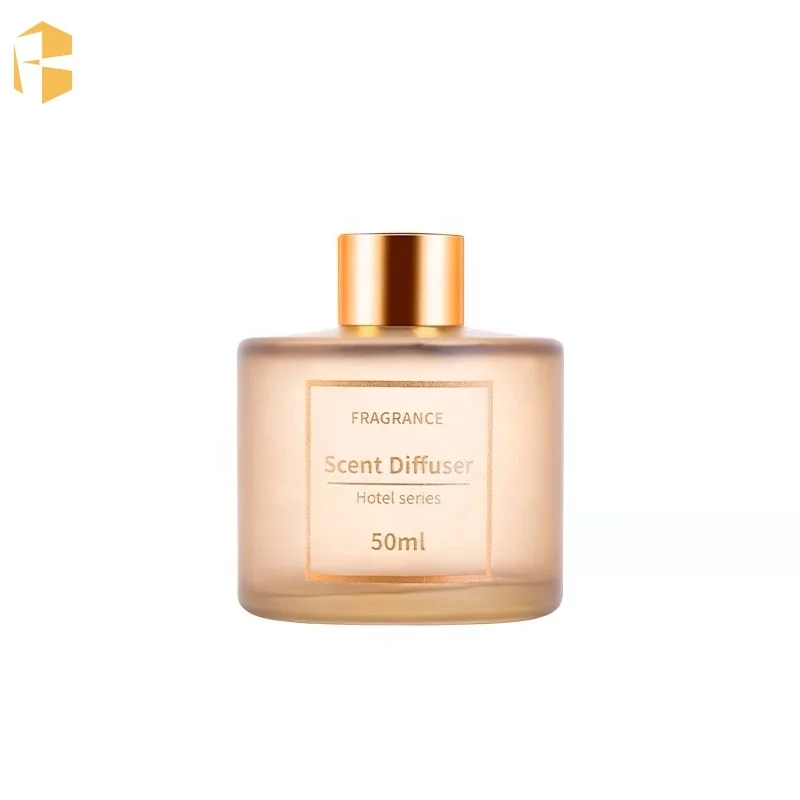 100ML 200ML Home Fragrance Electroplating Silver Luxury Glass Bottle Aroma Diffuser