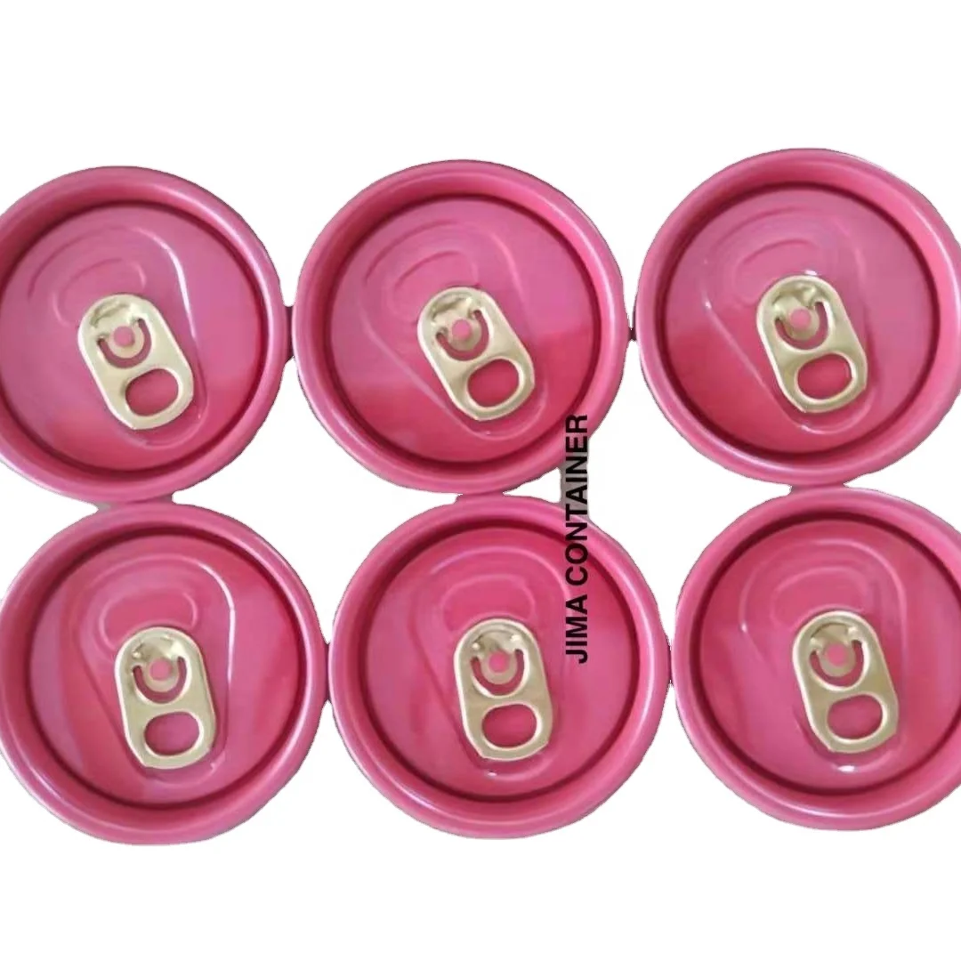 Цветная крышка Rpt 200 # B64 из алюминия, Легко открывающаяся крышка с цветным кольцом, крышка для пивных банок