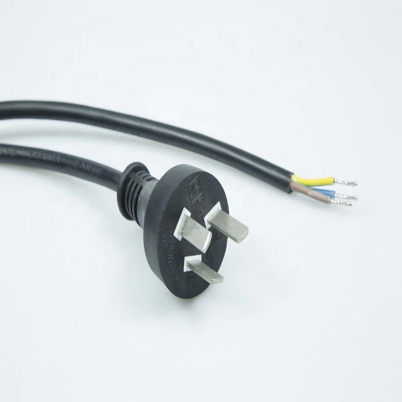 Hot Sell Customized Argentina IRAM 2073 Electric Coil 12v 250V 400V 10A 3 Pin Extension Cable Electrical Cord