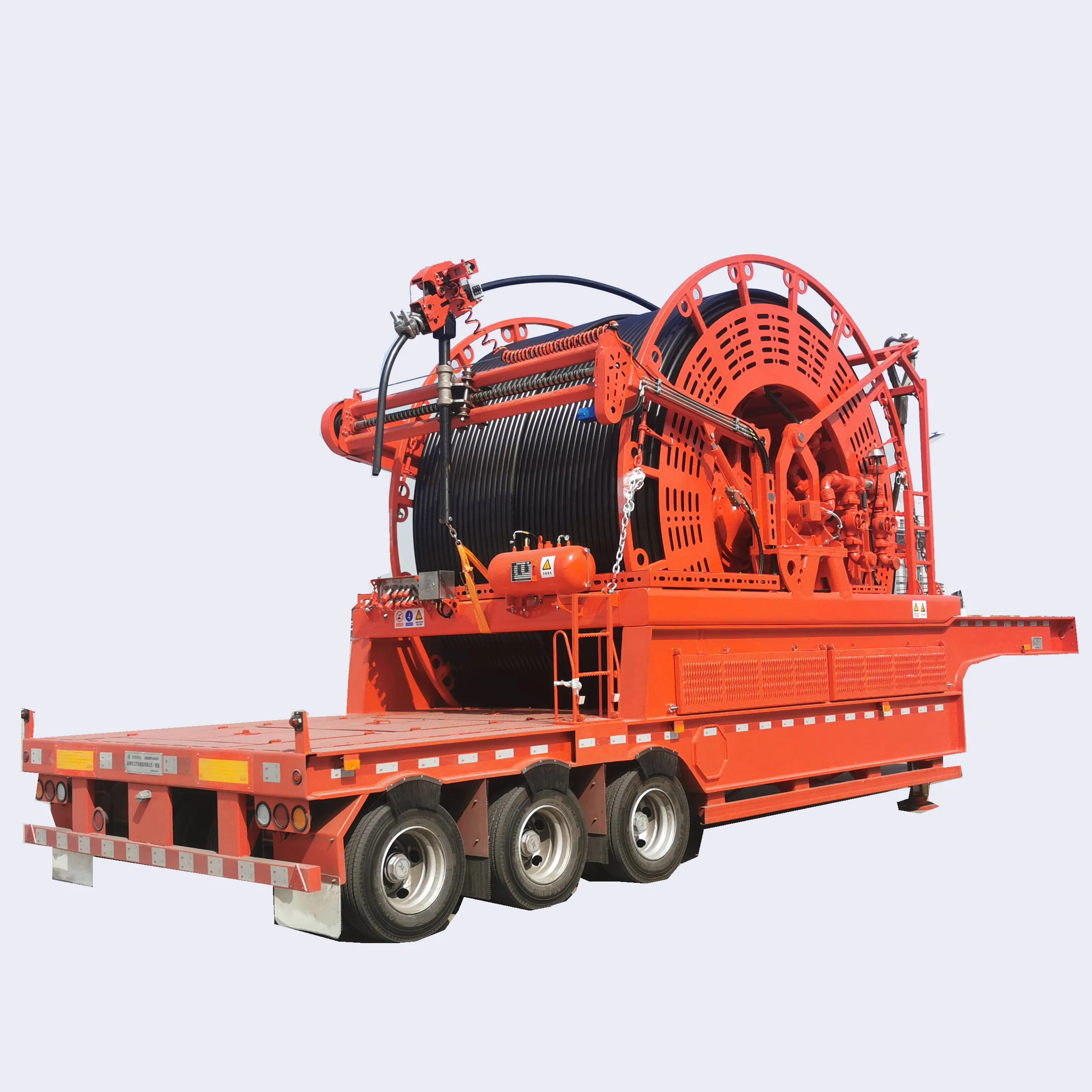 FRSTEC  Oil Field Trailer-mounted coil tubing unit CTU coiled tube coiled tubing unit equipment