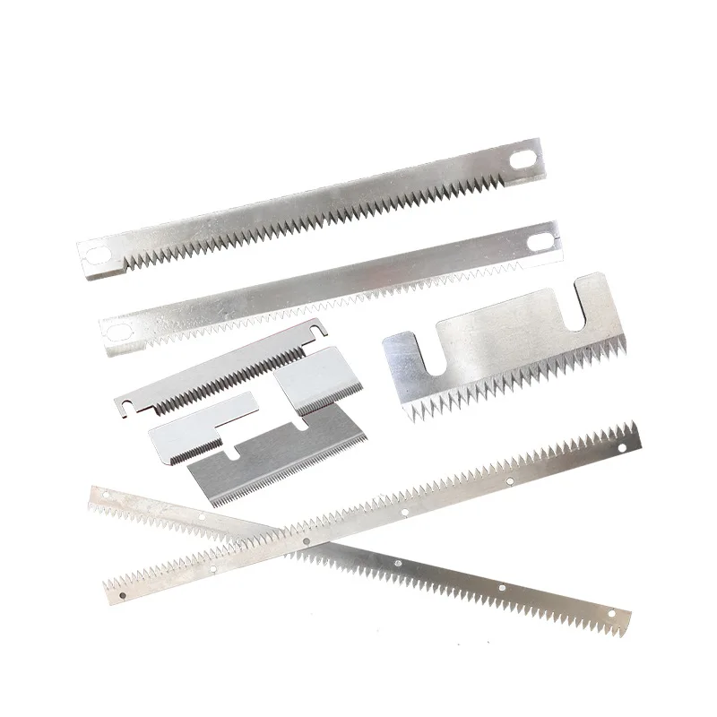 Packaging machine toothed blade high speed steel vertical packaging machine toothed blade