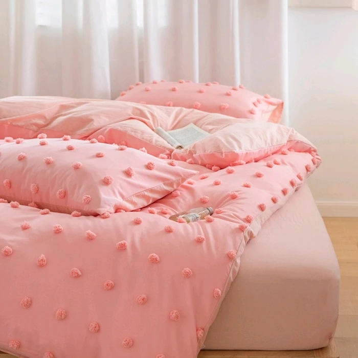 100% polyester plush flowers snuff fabric for bedsheet set