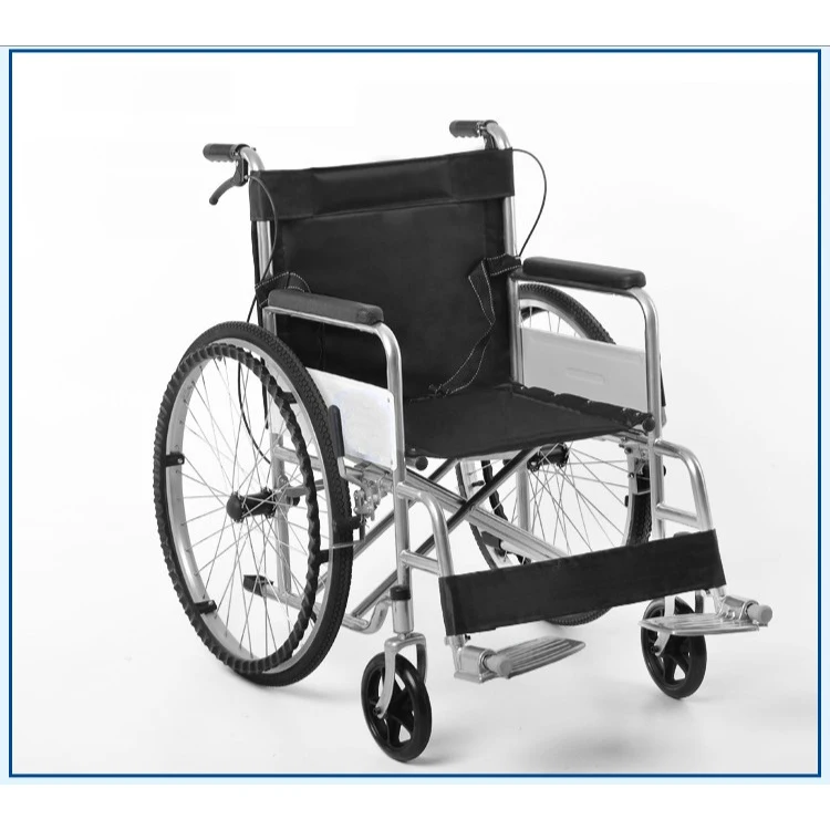 Free spare parts steel wheel chair manual wheelchair