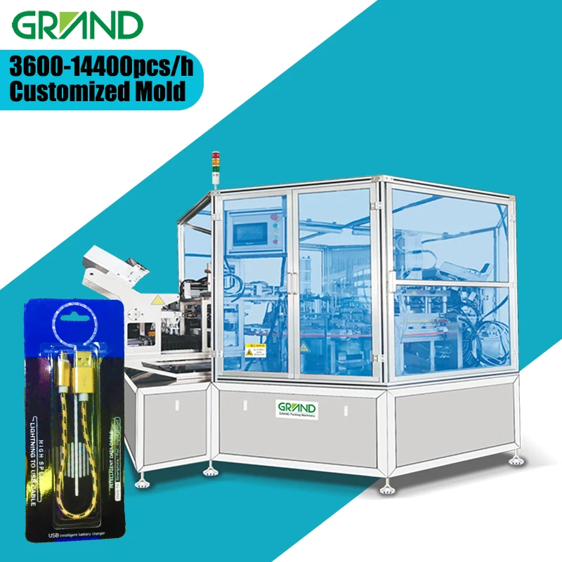 Fast Production Retail Product toolS toy Plastic Paper card Blister Packing Machine