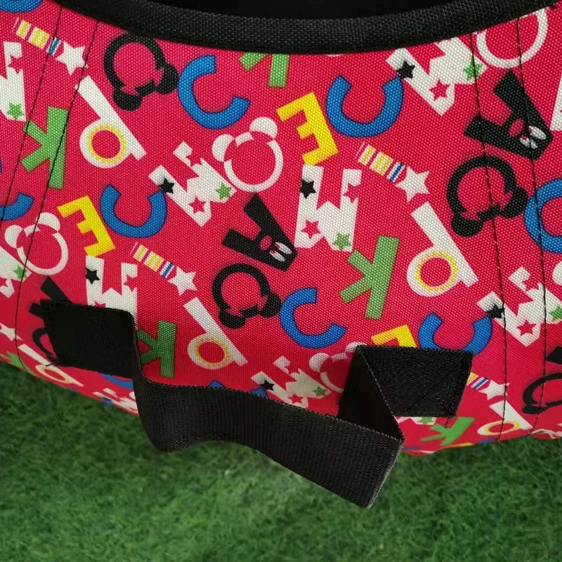 Towable Heavy Duty oxford inflatable snow tube with cover