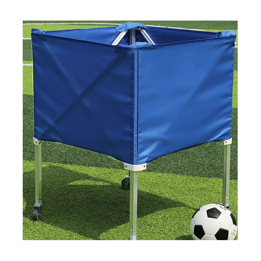Foldable Ball Starge Cart Tennis Basket Cart Ball Car with universal wheel