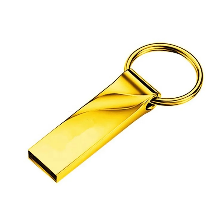 Factory price usb 2.0 high speed 16gb 32gb 64gb 128gb free logo printed mini metal pen drive memory stick