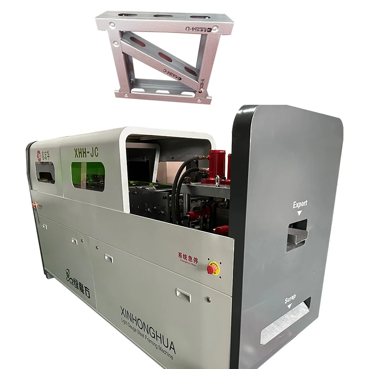 Light Gauge Metal Framing Systems Steel Structures Stud Roll Forming Machine for Sale