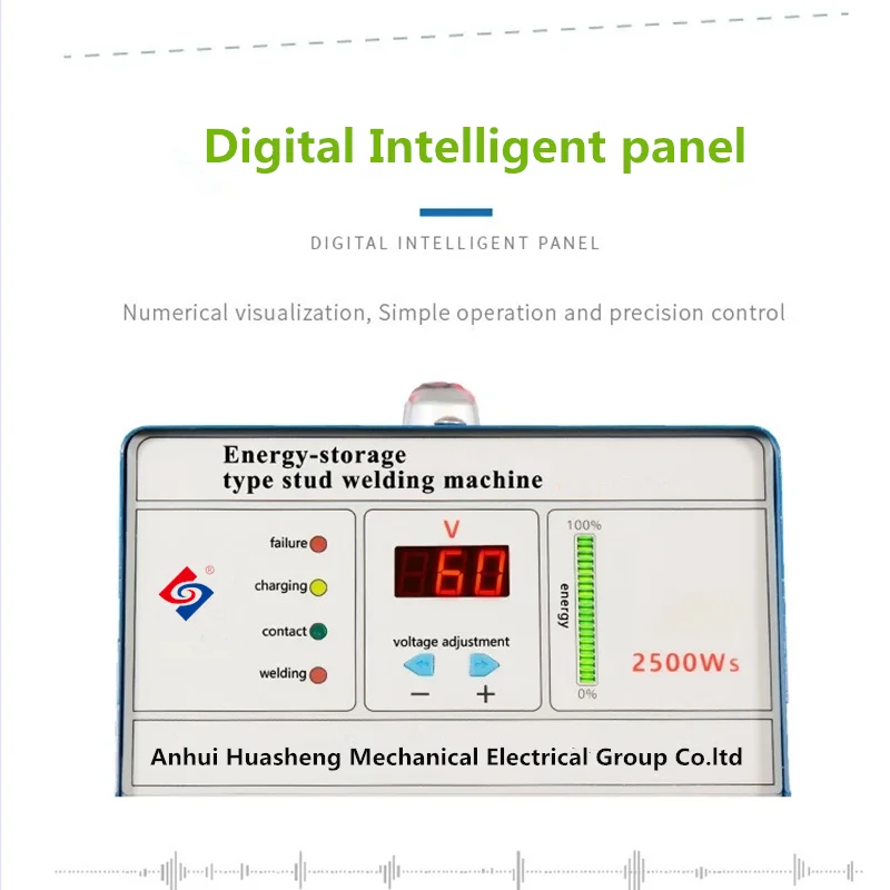 Capacitor discharge stud welding machine