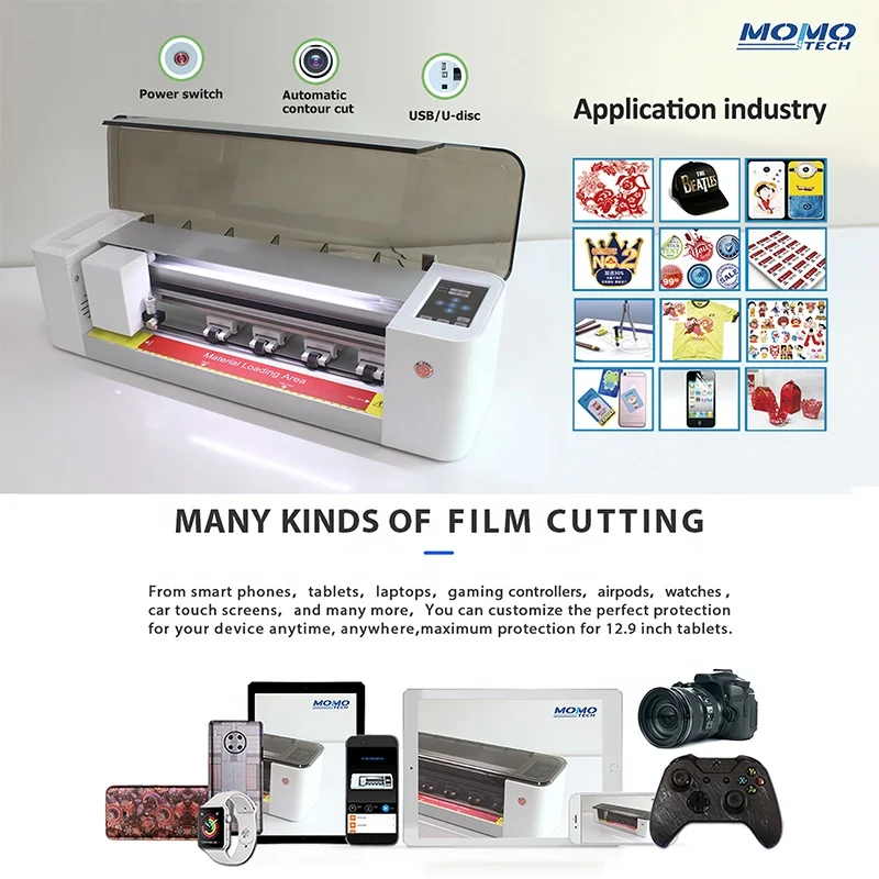 Mobile Screen Protector Making Machine Graph Plotter for Cutting Mobile Skins Screen Protector Cutting Machine