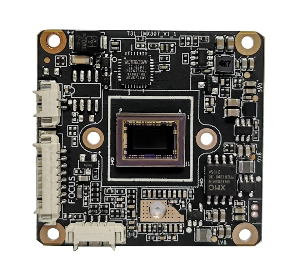 FSAN H.265 2MP IMX307 CMOS датчик системы камеры безопасности печатная