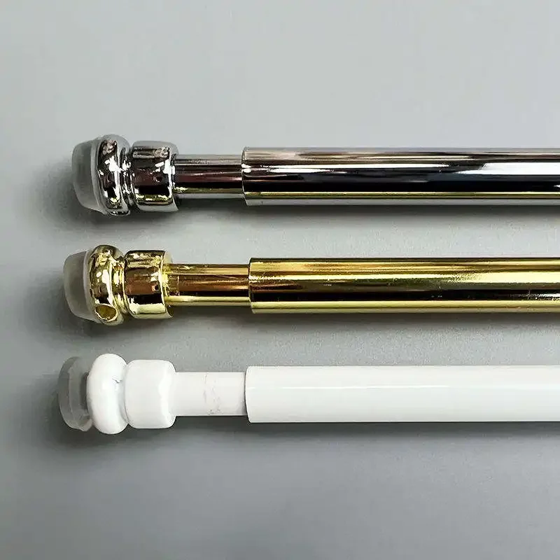 Chinese Manufacturers Adjustable Curtain Rod,Spring Loaded Tension Cafe Rod,Living Room Cafe Curtain Rod