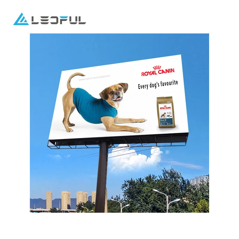 
P10 Easy installation LED screens commercial advertising bill boarding display 