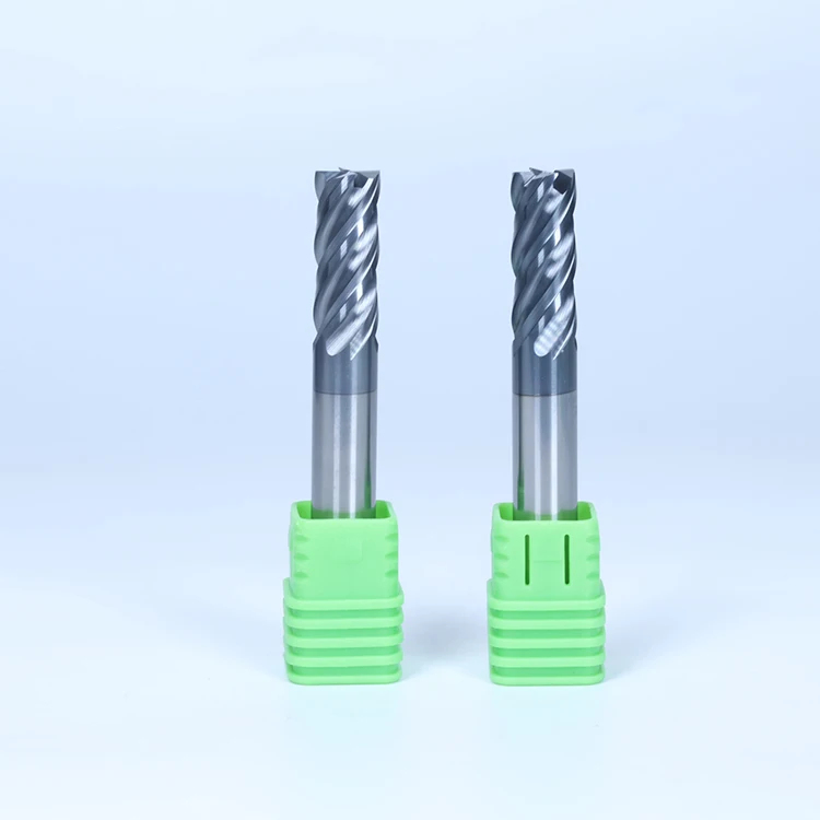 Carbide New Design 4 flutes endmill Cutter 35 helix for General use ST Titanium Alloy End Mills