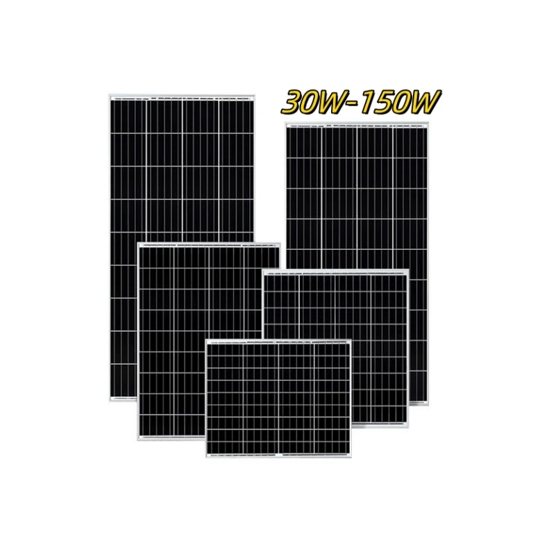 Hot Sale 6v 12v Mono Pv Paneles Solares 50w 50watt 100w 100 Watts 150w 150watts 200w Mono solar panel