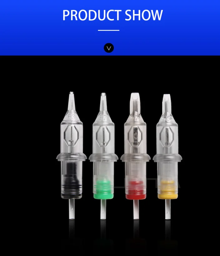 Aurora CHEYENNE HAWK Cartridges Needle Cartridge Tattoo Needles 0.35mm Round Liner