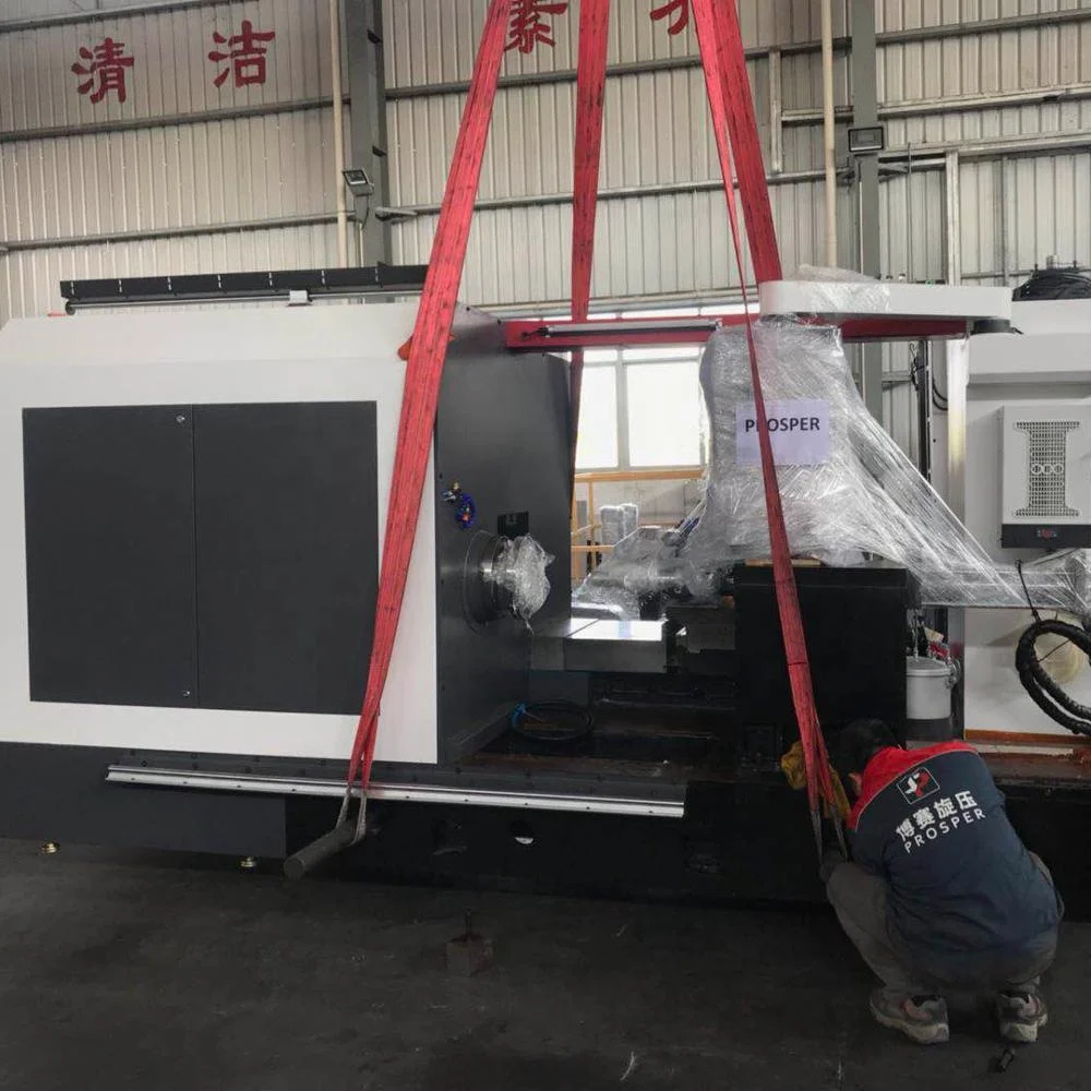 Metal CNC spinning forming machine for belt pulleys