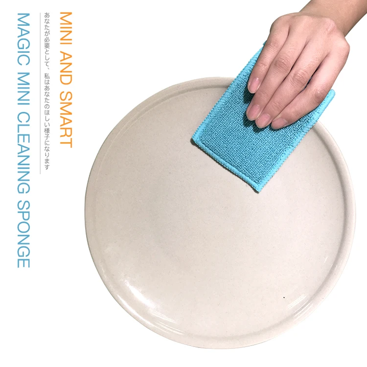  Bearfamily Magic Eraser Custom Kitchen Microfiber Cleaning Sponge Dish Washing