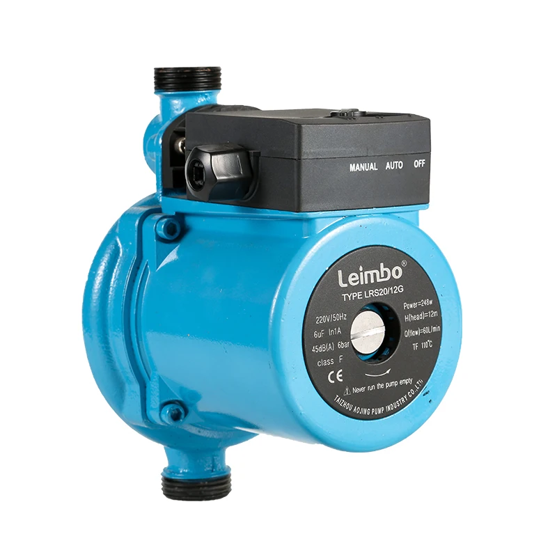 Bombas Bathroom Shower Circulating Electric Pumps Hot Water Pressure Circulation Booster Pump For Home