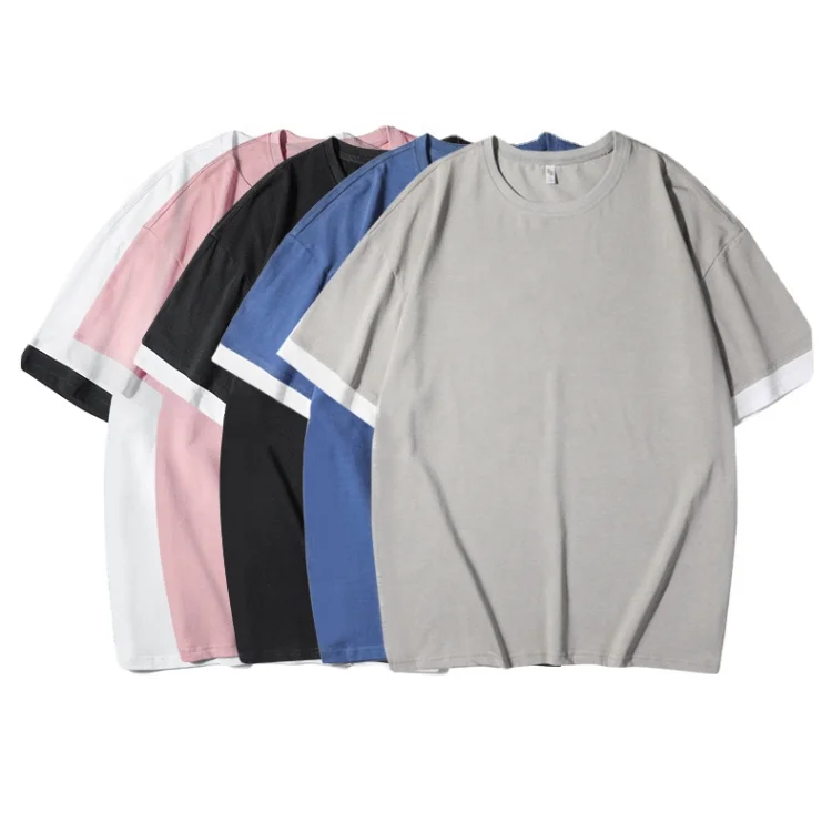 Sport Wholesale Custom Plus Size Men T Shirt Hip Hop Style Cotton Oversized Soft Tshirt With Logo