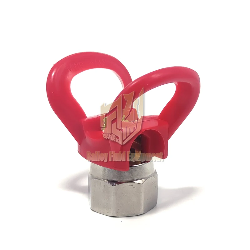 WAG TIT Red Nozzle Holder for Sprayer Gun  Accessories Spray Nozzle sheath tip Guard for spray gun tips
