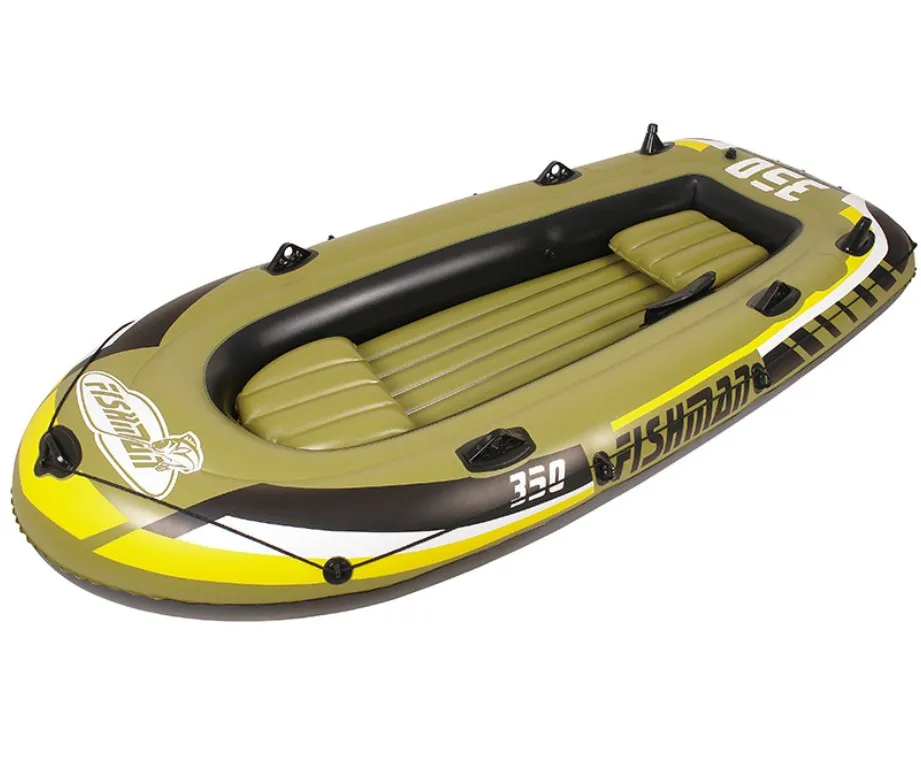 Rubber Dinghy Thickening Inflatable River Rafting Boat Double Kayak Fishing Boat Inflatable Rowing Boats