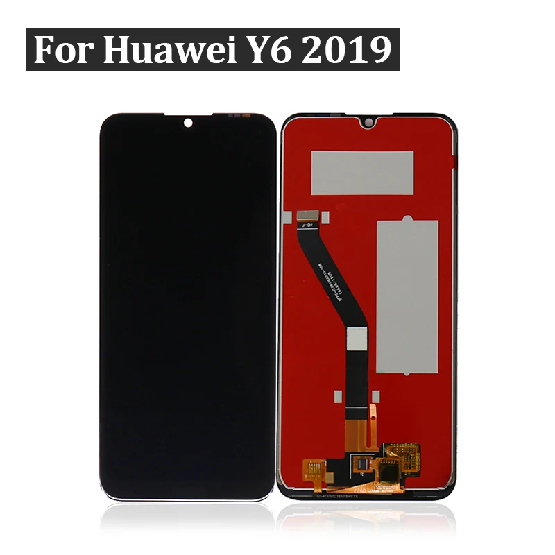  LCD Display Screen Touch Digitizer With Frame for Huawei Y6 2019 Prime Pro Honor