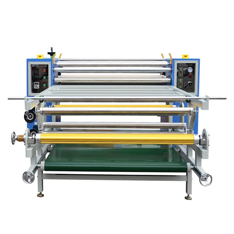 Factory Automatic 1700Mm 1900Mm Width Calender Roll To Roll Sublimation Heat Press Machine For Polyester Canvas Fabric