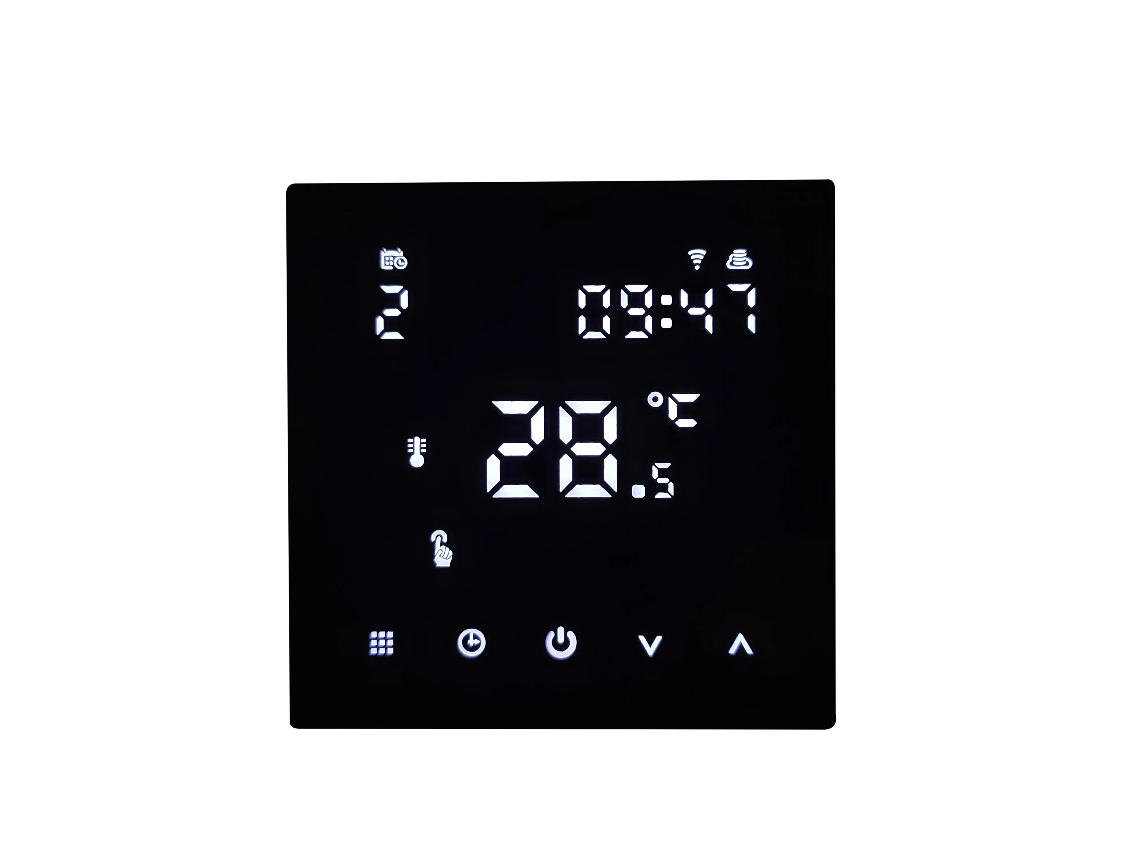 MINCO HEAT Zigbee Tuya Smart Fashion WiFi Room Thermostat for Gas Boiler Support IOS Android  Voice Control Alexa Google