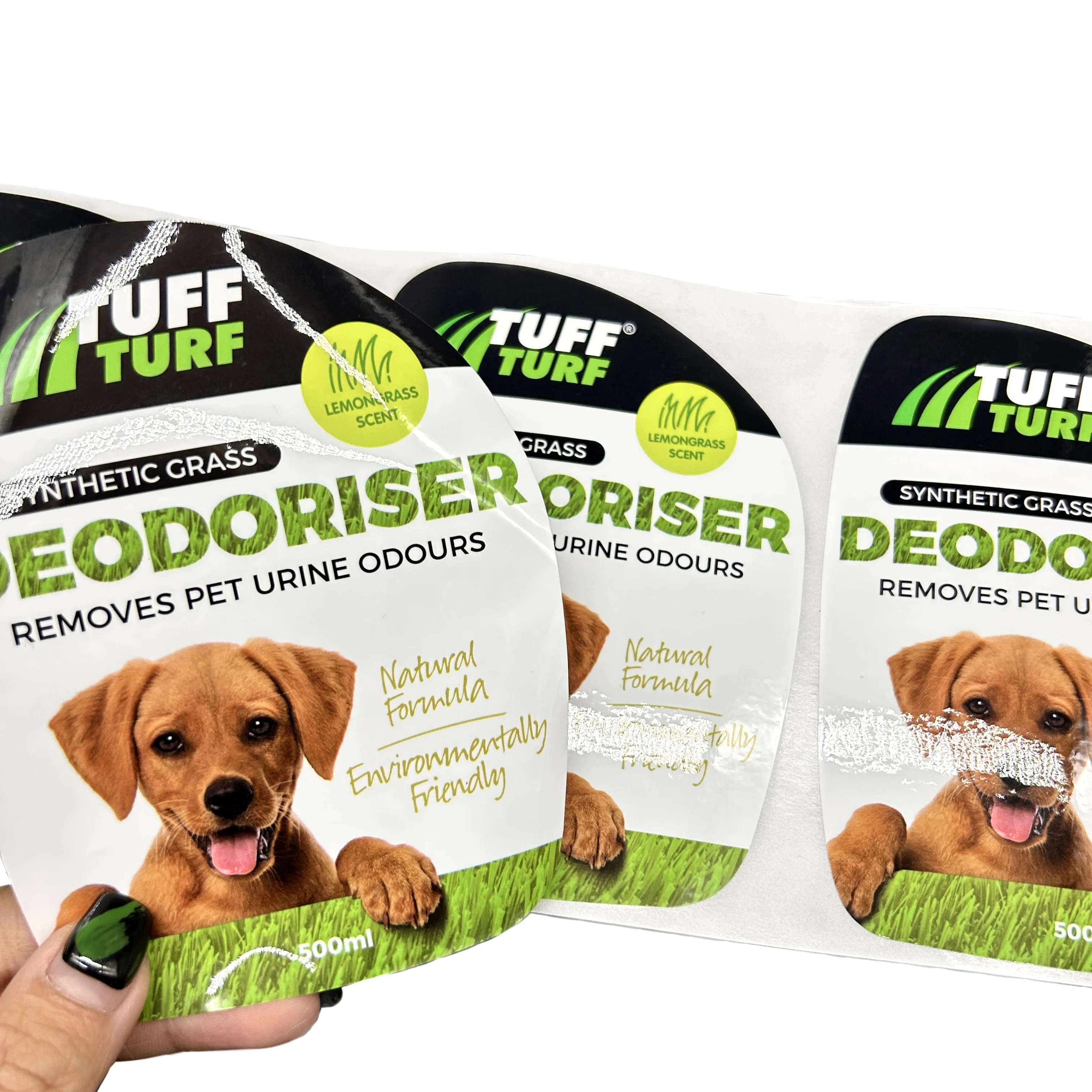 Custom printing Label Remove Puppy Stain&Odor Pet Eliminator Deodorizer For Urine Stains Pet Strong Smell for Carpet Floor