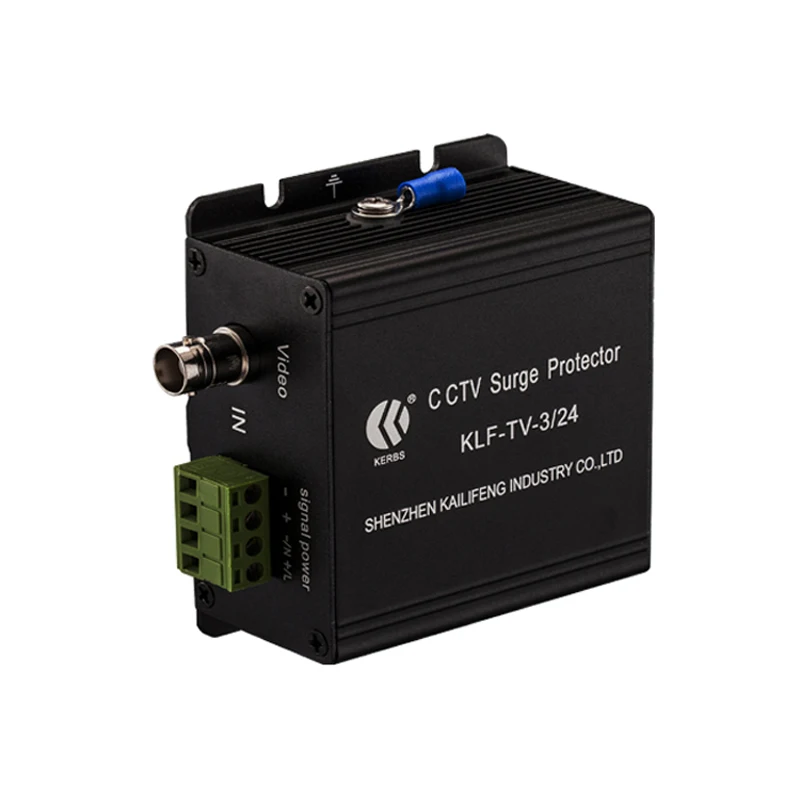 3 in one cctv camera lightning protection cctv bnc video power data surge protector